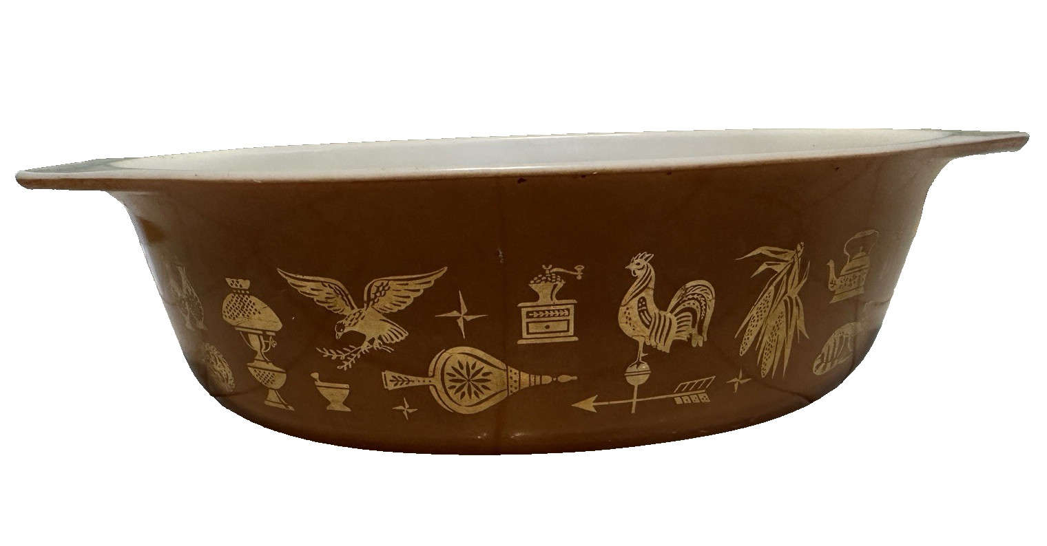 pyrex early american 045