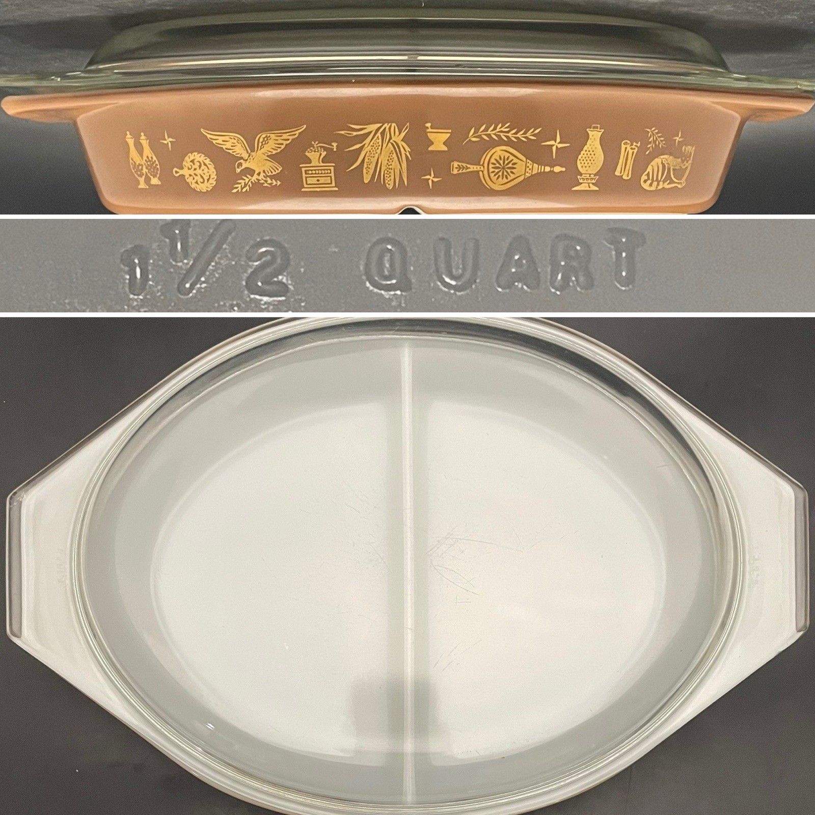 pyrex early american 063