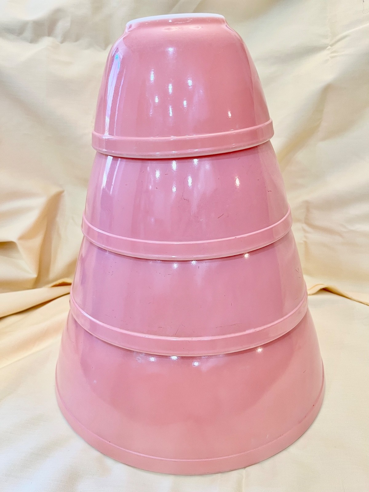 pyrex flamingo pink 404