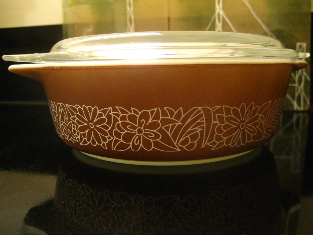 Vintage Pyrex woodland